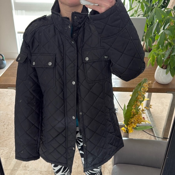 Zara size xl black quilted jacket - Picture 1 of 5